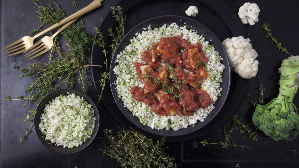Kylling i tomatsauce med mascarpone