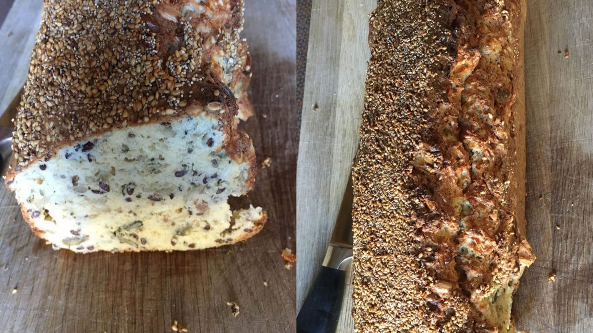 Femkornsbrød, verdens bedste keto brød