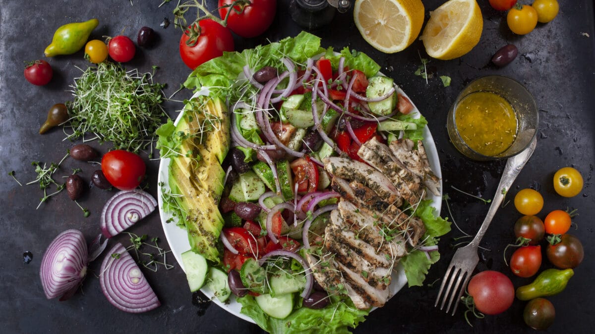 Grillet citronkylling med krydderurter