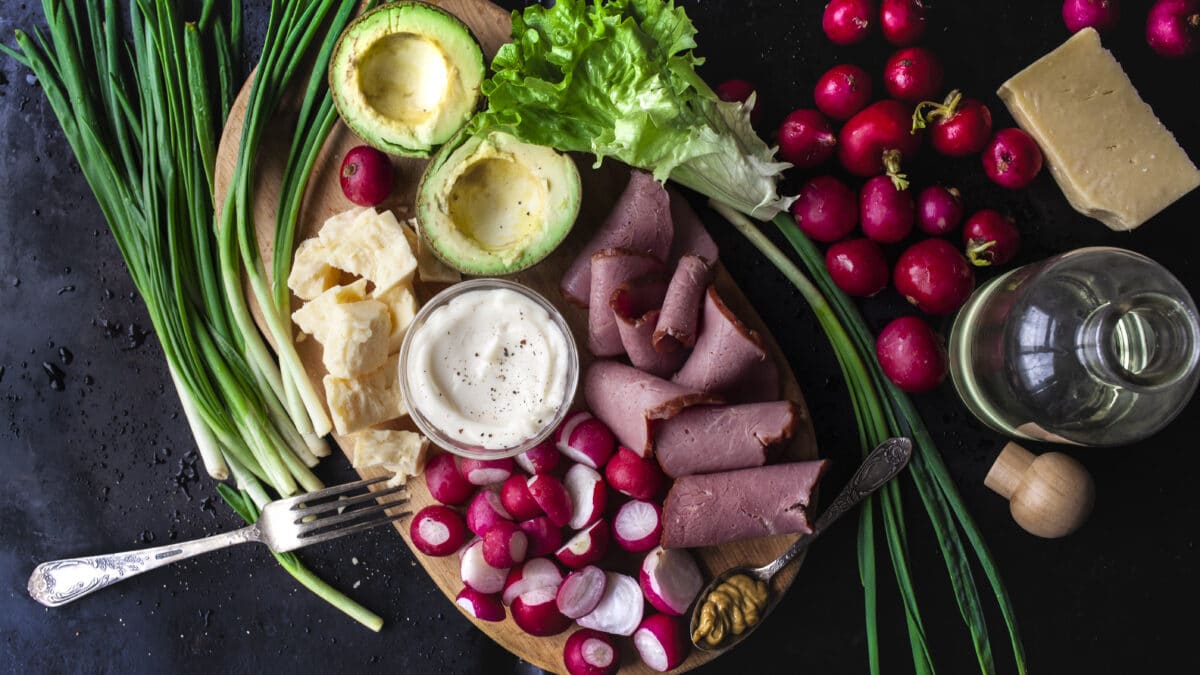 Luksus tapas bord ala. Keto