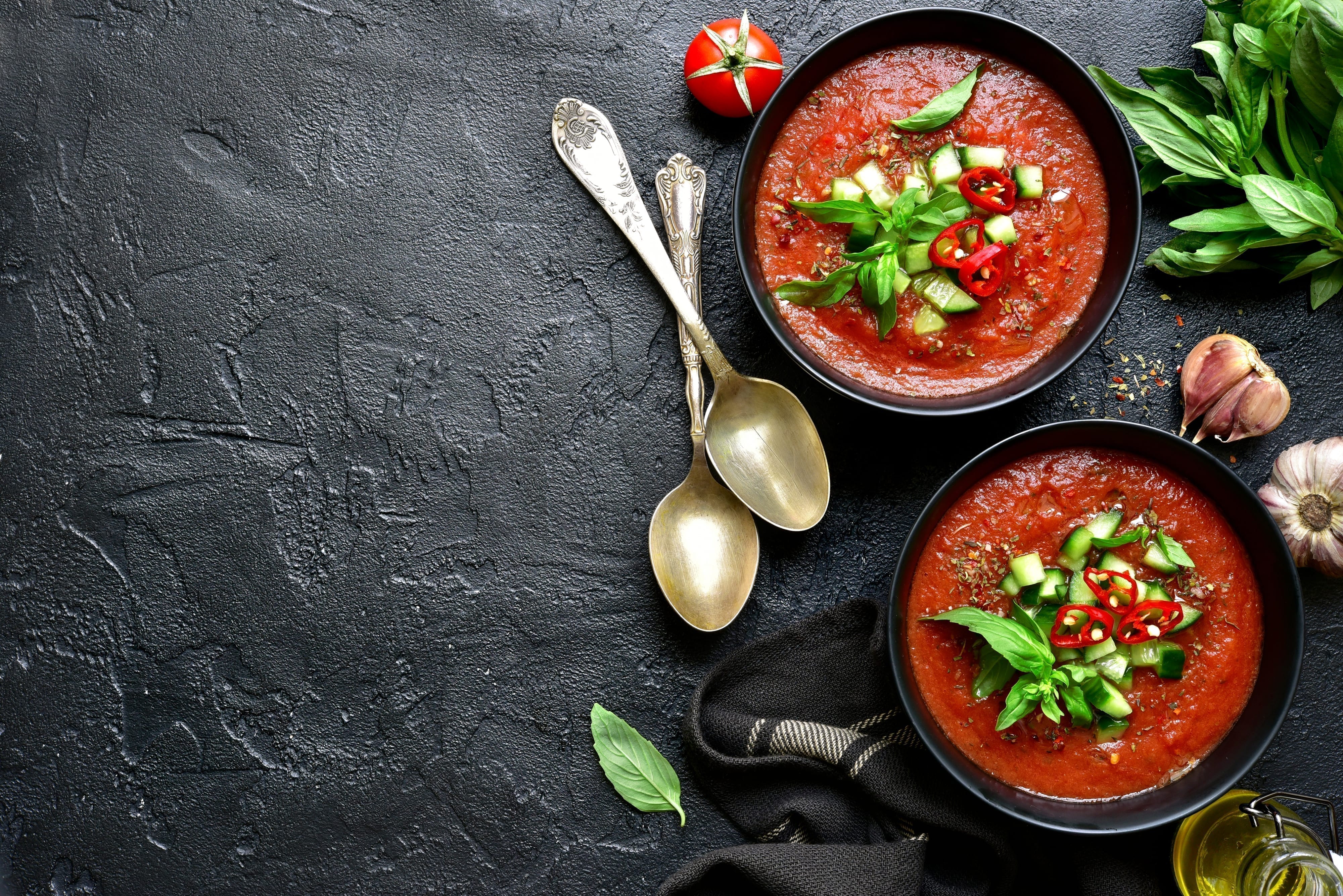 Cremet Keto gazpacho